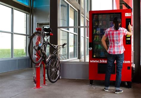 Cycling Vending Machines Vending Machine Bike Repair Bike