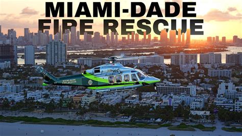 MIAMI DADE FIRE RESCUE MASTER OF ALL TRADES FLYING THE AW139 YouTube