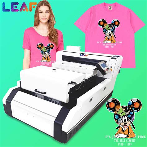 Efficient All In One Leaf 60cm DTF Printer Shake Powder Combo Dual