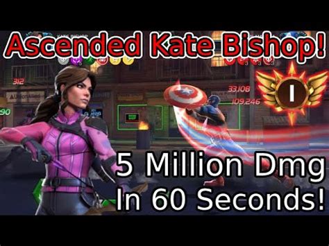 Rank 5 Ascended Kate Bishop Gameplay Max Boosted Damage Output