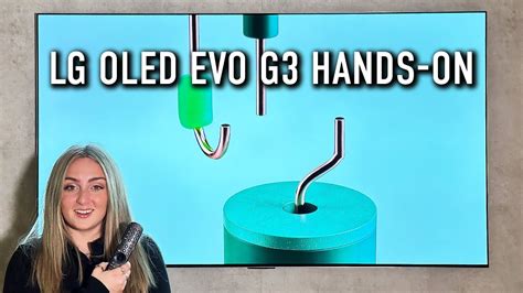 Lg G Oled Hands On With Lg S Most Premium Oled Tv Youtube