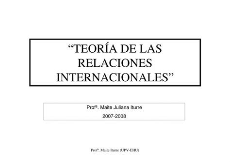 Pdf Teor A De Las Relaciones Internacionales Pdf Fileteor A De