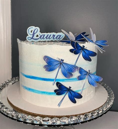 New Dragonfly Cake Designs Decorations Ideas In