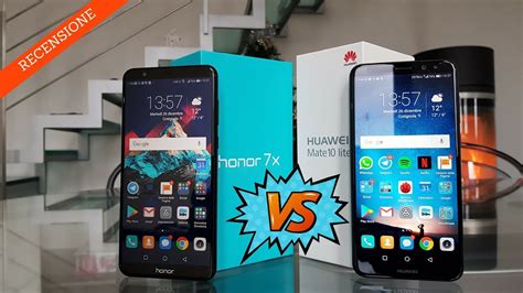 Recensione Honor 7X vs Huawei Mate 10 Lite Quale è il migliore YouTube