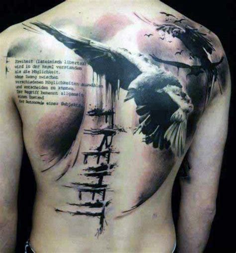 93 Cool Crow Tattoo Designs For Men