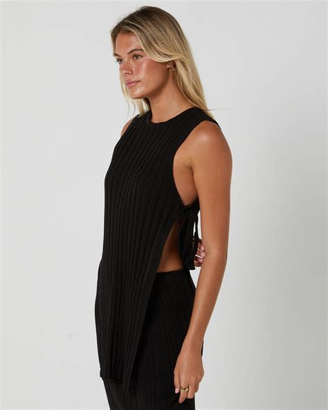 Sndys Baha Dylan Top Black Surfstitch