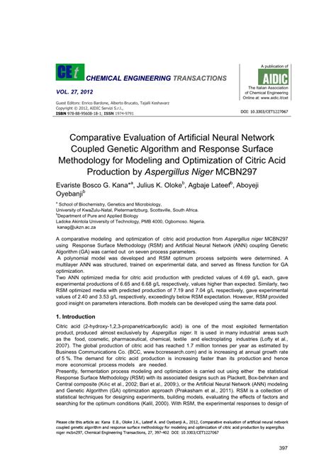 Pdf Comparative Evaluation Of Artificial Neural Network Coupled