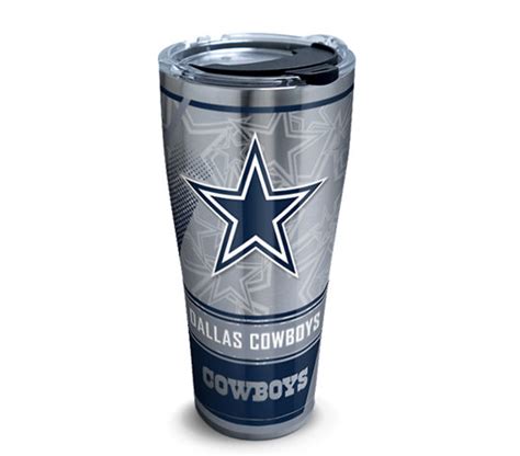 Nfl® Stainless Steel Tumbler Dallas Cowboys Edge With Clear And Black