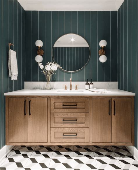 20 Powder Rooms That Prove How Stylish Half Bathrooms Can Be Viotto Co