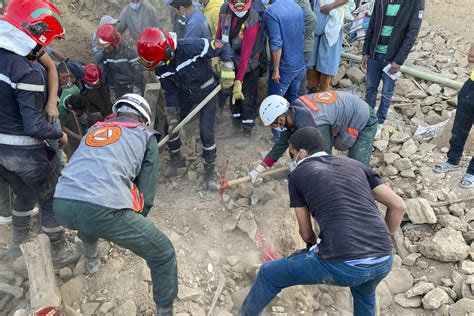 Se perciben réplicas cerca epicentro del terremoto en Marruecos