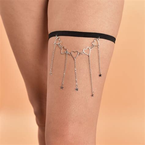 Multi Heart Beach Leg Chain