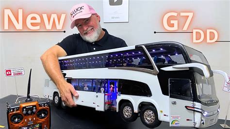 Ônibus de controle remoto New G7 DD YouTube