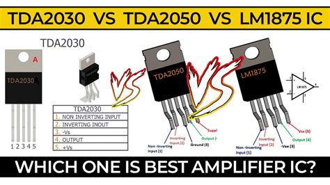 Tda Audio Amplifier Pinout Datasheet Examples Off