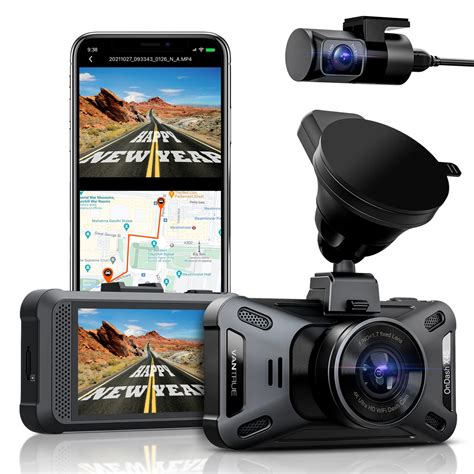 Buy Vantrue X S Dual Dash Cam Wifi K Dual P Fps Front And Rear