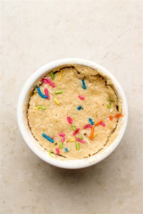 Funfetti Mug Cake Vegan Gluten Free Okonomi Kitchen