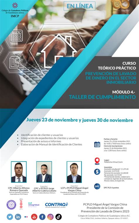 Curso Te Rico Pr Ctico Prevenci N De Lavado De Dinero En El Sector