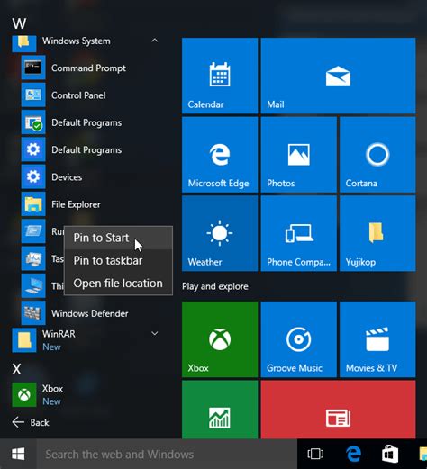 Cara Menambahkan Run Di Start Menu Windows Rtm Itpoin