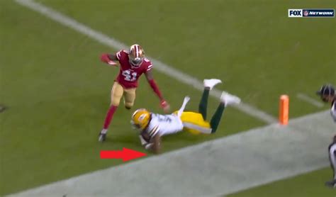 Davante Adams gets credit for controversial touchdown catch