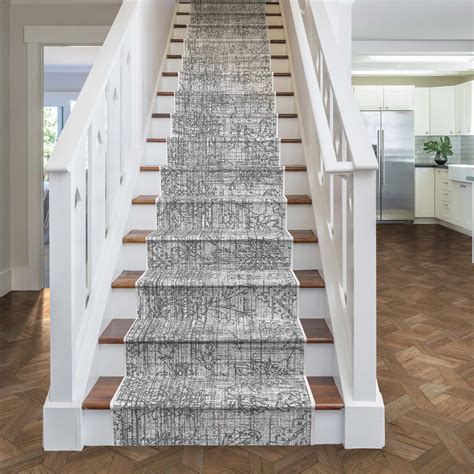 Grey Stair Runner