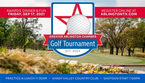 Greater Arlington Chamber Golf Tournament - Greater Arlington Chamber ...