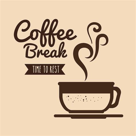 Premium Vector Delicious Coffee Break Design