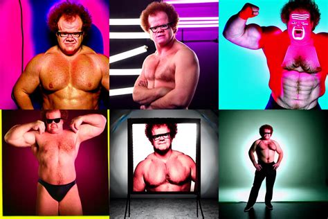 Dr Steve Brule As A Hunk Wrestler Promotional Photo Stable