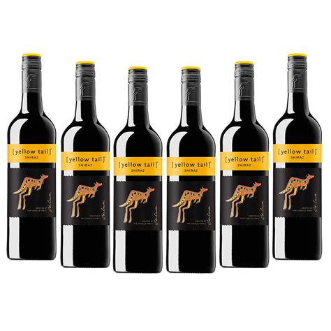 Vino Tinto Yellow Tail Shiraz 6 750ml Costco México