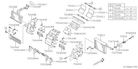 Subaru Forester Base Plus Air Conditioning A C Expansion Valve