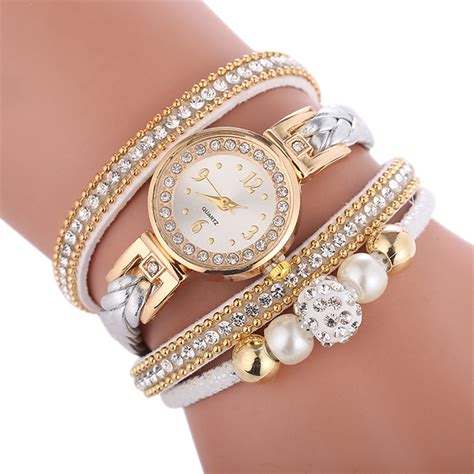 Vrouwen Horloge Mooie Mode Armband Horloge Dames Horloge Ronde Armband