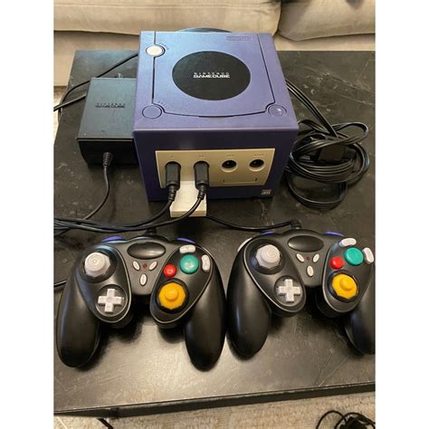 Nintendo Gamecube Med Spel Och Tv Kontroller K P P Tradera