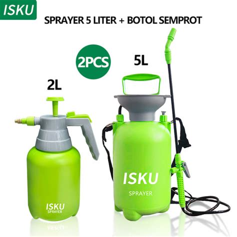 Promo Isku Semprotan Air Tanaman Manual Pressure Sprayer Liter