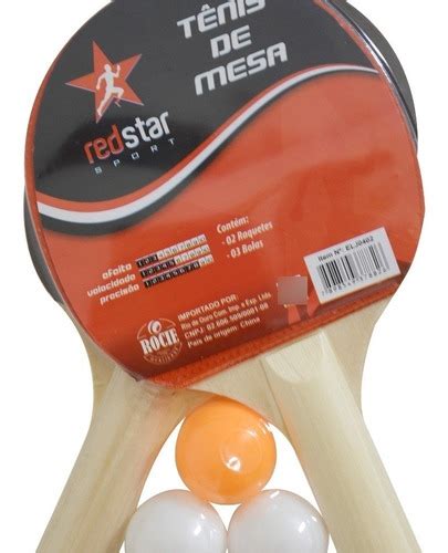 Kit 2 Raquete Tenis De Mesa Ping Pong Lisa 3 Bolinhas Parcelamento