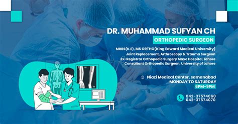 orthopedic surgeon dr  sufyan ch samanabad