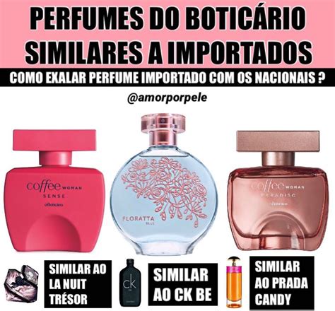 Amor Por Pele on Instagram PERFUMES DO O BOTICÁRIO SIMILARES A