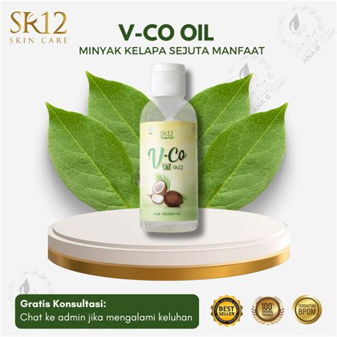 Jual VCO OIL SR12 60 ML Minyak Kelapa Murni Virgin Coconut Oil Untuk