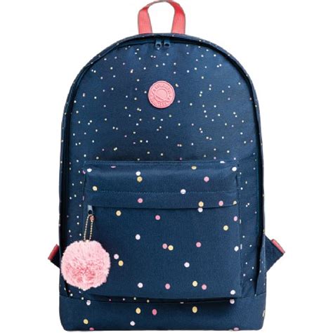 Mochila De Costas Academie Dots Tilibra Papelaria Rainha