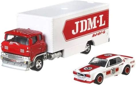 Hot Wheels Car Culture Team Transport Nissan Skyline HT GT X Sakura Spri Universo Hot