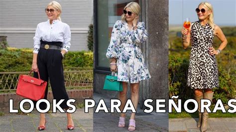 LOOKS DE MODA PARA SEÑORAS YouTube