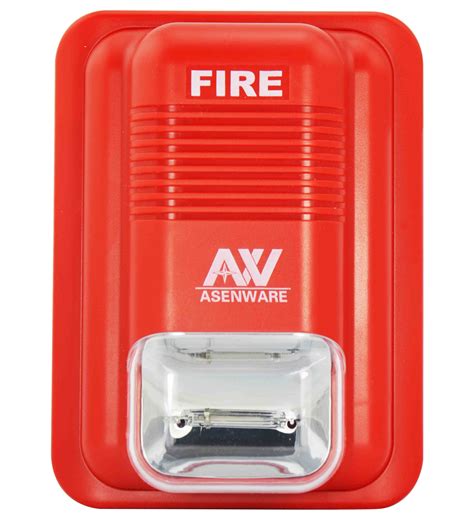 AW CSS2166 2 Conventional Fire Strobe Sounder Asenware Ltd