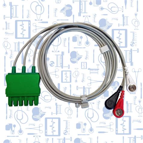 Cable De Ecg Deriv Tipo Broche Siemens Deseel Medical