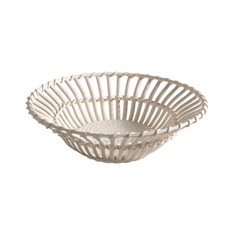 Wedgwood Queensware Twig Fruit Basket With Stand By Wedgwood Bentley