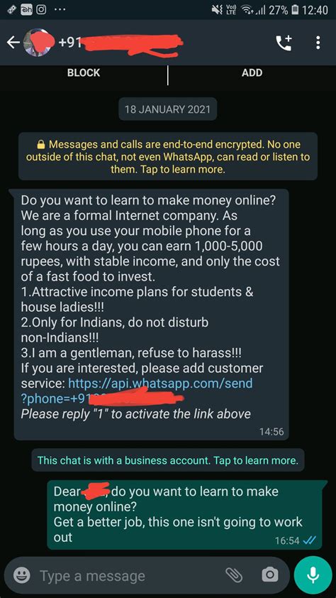 The classic "money making" scam : r/Scams