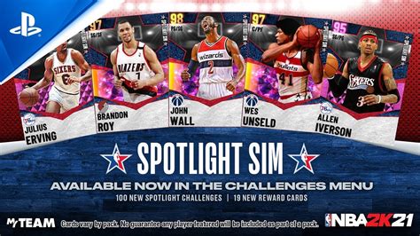 Nba K Myteam All Star Spotlight Sim Ps Ps Youtube