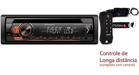 Cd Player Pioneer Golfinho Controle De Longa Dist Ncia Frete Gr Tis