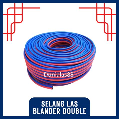 Jual 5M Selang Las Double Oxygen Blender Twin Welding Hose 3 8 1 4