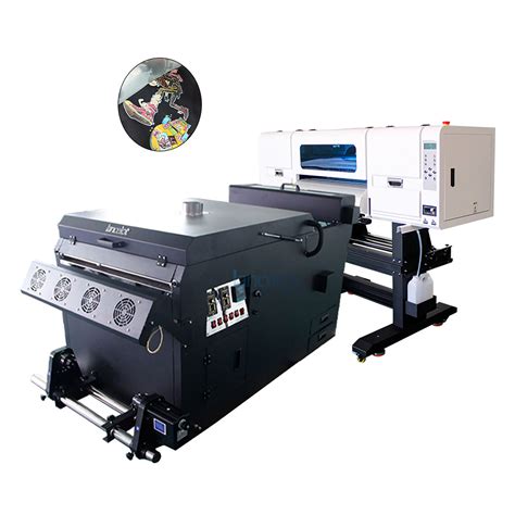 60cm Four I3200 Dtf Heat Transfer Pet Film Printing Machine Cmyklclm