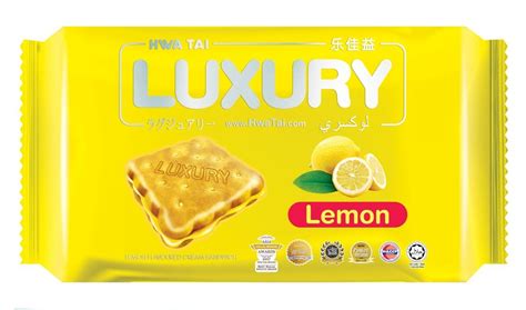 Hwa Tai Luxury Lemon Flavoured Cream Sandwich Biscuit 200 Gms At Rs 199