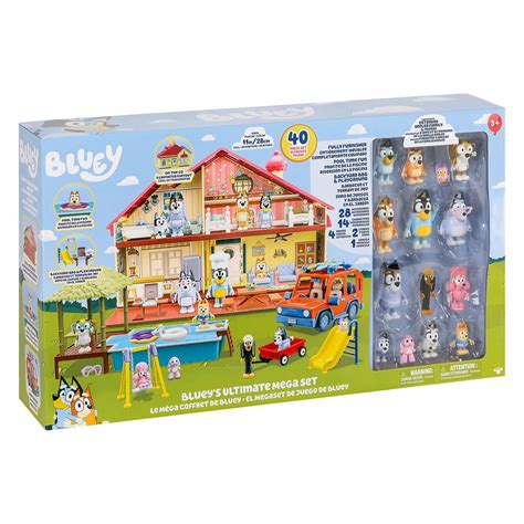 Bluey's Ultimate Mega Set with BINGO Character Figures - Walmart.com