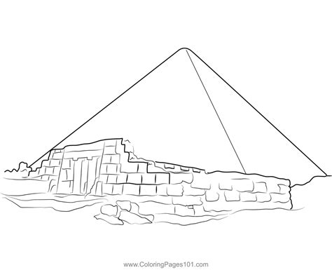 Pyramid Of Giza Coloring Page Coloring Sky Coloring Pages Pyramids My Hot Sex Picture