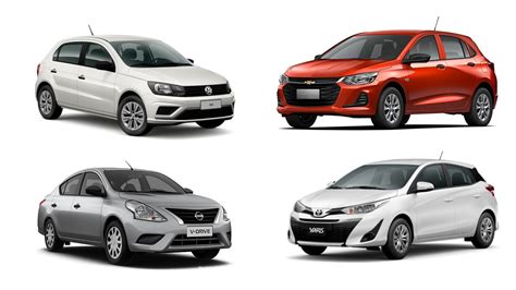 Os dez carros automáticos mais baratos do Brasil em 2021 Mobiauto